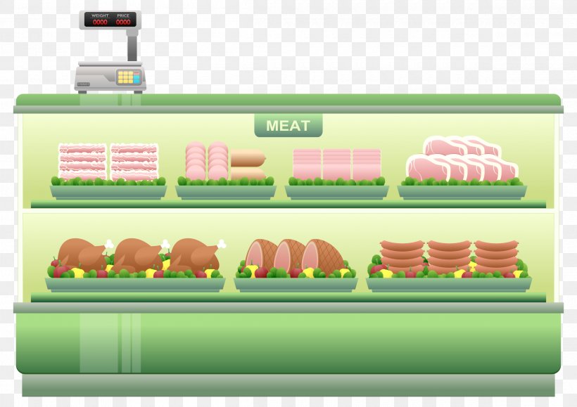 Meat Supermarket Food Clip Art, PNG, 2400x1697px, Meat, Brand, Butcher, Food, Free Content Download Free