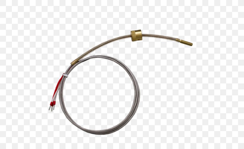 Electrical Cable Thermocouple Sensor Platin-Messwiderstand Temperature, PNG, 500x500px, Electrical Cable, Auto Part, Automation, Cable, Current Loop Download Free