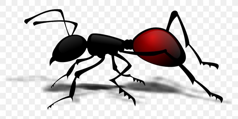 Ant Insect Clip Art, PNG, 1280x640px, Ant, Arthropod, Black And White, Black Garden Ant, Eyewear Download Free