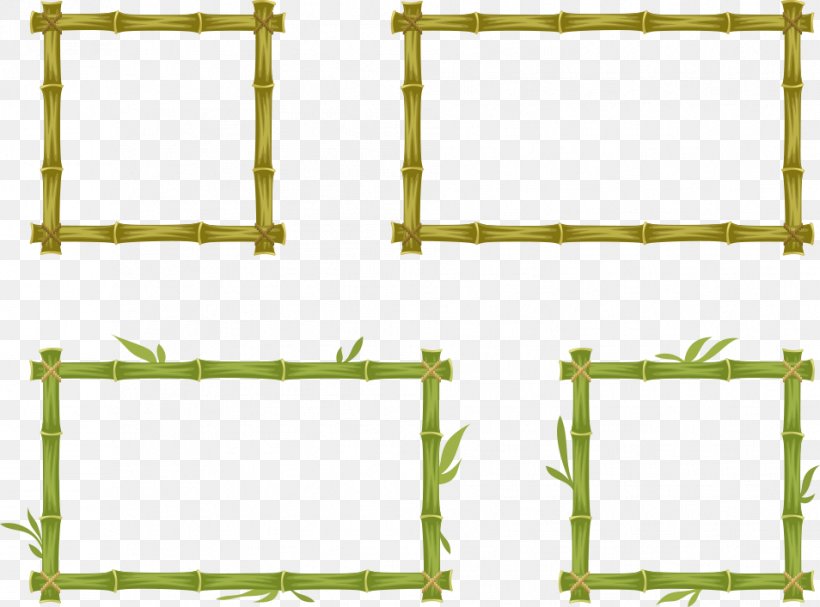 Bamboo Euclidean Vector, PNG, 954x707px, Bamboo, Area, Art, Grass, Green Download Free