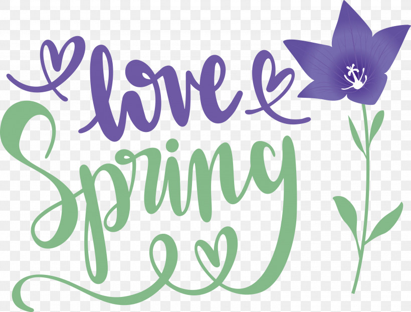 Love Spring Spring, PNG, 3000x2277px, Spring, Floral Design, Green, Lavender, Leaf Download Free