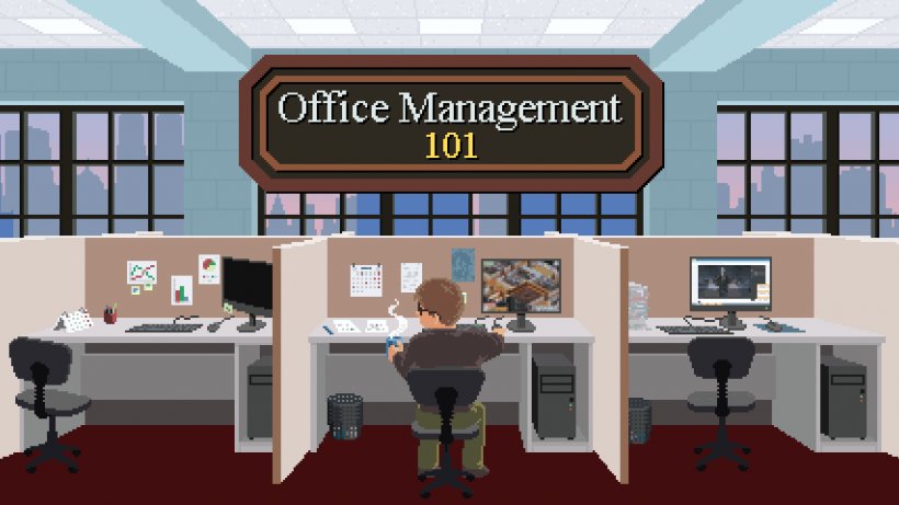 The Sims 4 Game Dev Tycoon Heart's Medicine: Season One Office Management, PNG, 1280x720px, Game Dev Tycoon, Business, Desk, Game, Games Download Free