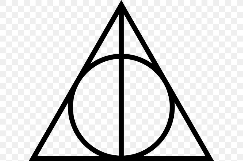 Harry Potter And The Deathly Hallows Harry Potter And The Goblet Of Fire Symbol Muggle, PNG, 625x543px, Harry Potter And The Goblet Of Fire, Area, Black And White, Hallow, Harry Potter Download Free
