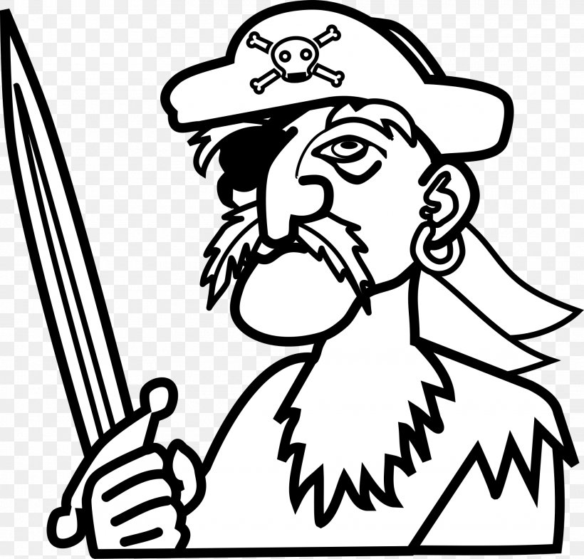 Piracy Drawing Coloring Book Clip Art, PNG, 1920x1840px, Piracy, Art, Artwork, Black, Black And White Download Free