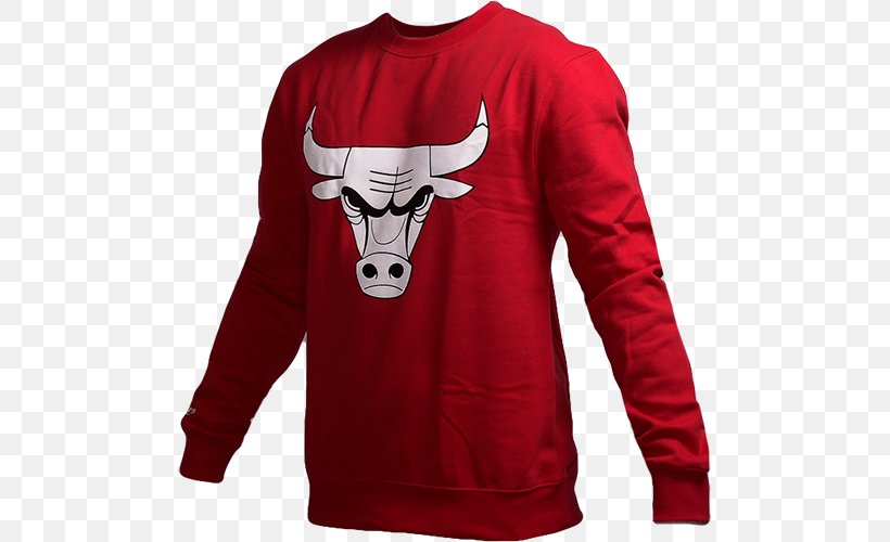 T-shirt Chicago Bulls NBA Sleeve, PNG, 500x500px, Tshirt, Active Shirt, Bluza, Chicago, Chicago Bulls Download Free