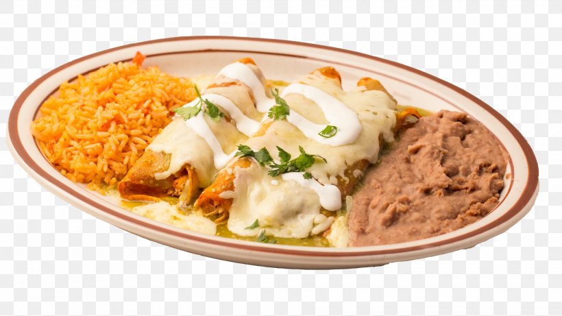 Enchilada Mexican Cuisine Rice And Beans Tamale Taco, PNG, 1920x1080px, Enchilada, American Food, Beef, Breakfast, Chicken Meat Download Free
