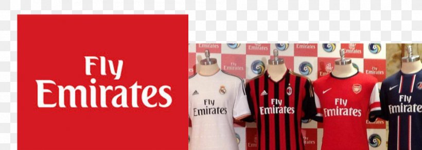 Emirates T-shirt Sponsor Football Milan, PNG, 950x340px, Emirates, Ac Milan, Advertising, Airline, Banner Download Free
