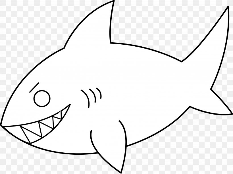 Great White Shark Free Content Clip Art, PNG, 4863x3631px, Shark, Area, Art, Artwork, Beak Download Free