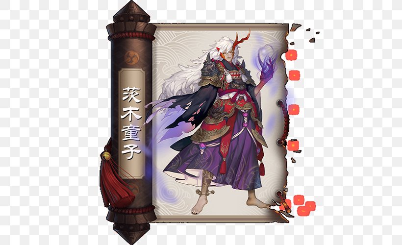 Onmyoji Arena Yuki Onna Ibaraki-dōji Shikigami, PNG, 500x500px, Onmyoji, Action Figure, Game, Honeonna, Netease Download Free