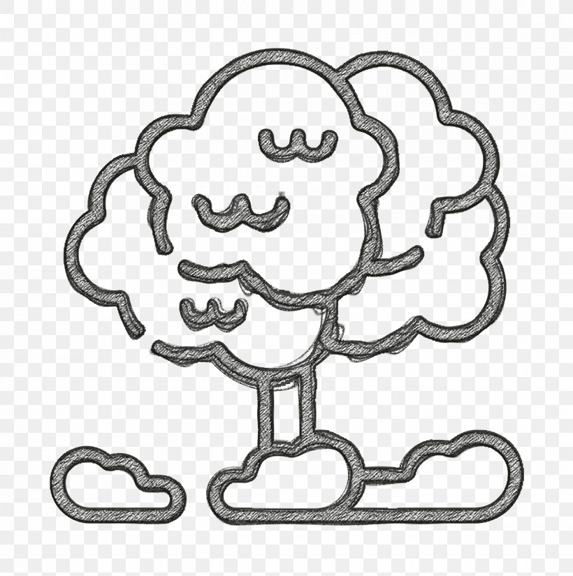Tree Icon Nature Icon, PNG, 1240x1248px, Tree Icon, Coloring Book, Line Art, Nature Icon, Sticker Download Free