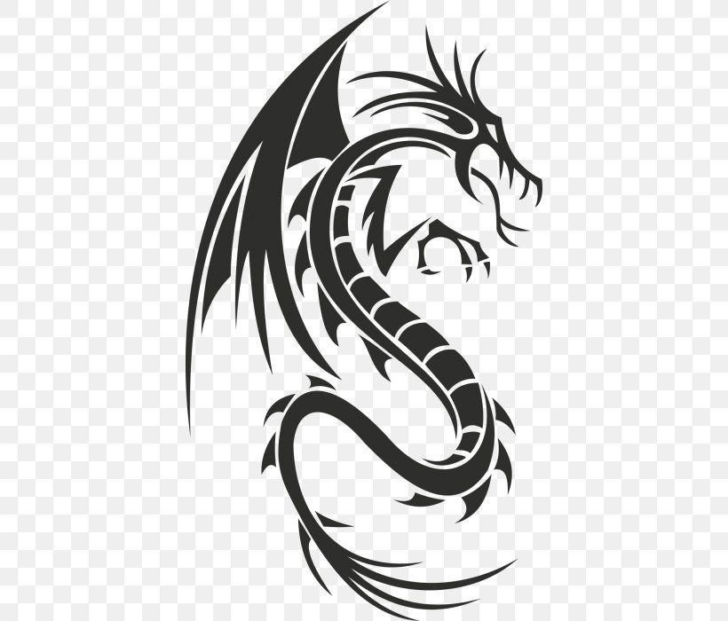 Vector Graphics Clip Art Chinese Dragon Logo, PNG, 402x700px, Dragon, Art, Black And White, Chinese Dragon, Drawing Download Free