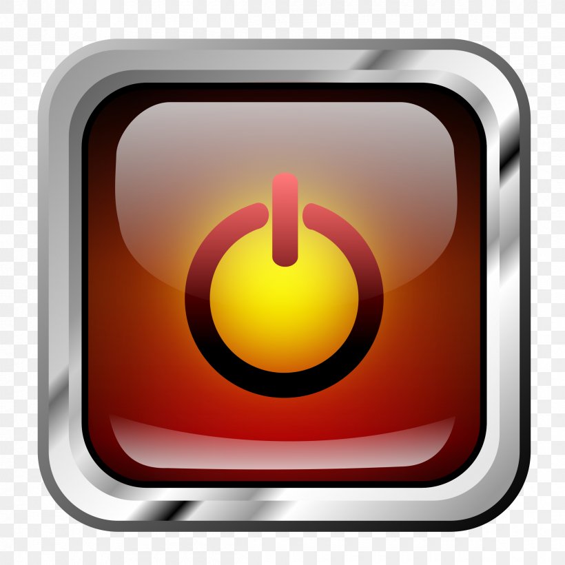 Multimedia Symbol Clip Art, PNG, 2400x2400px, Multimedia, Button, Orange, Power Symbol, Royaltyfree Download Free