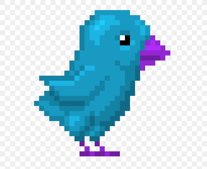 Pixel Art Image Bird, PNG, 690x670px, Pixel Art, Art, Bird, Blue, Drawing Download Free