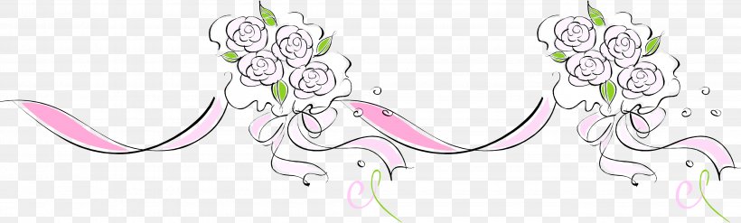 Wedding Digital Image Clip Art, PNG, 4022x1216px, Watercolor, Cartoon, Flower, Frame, Heart Download Free