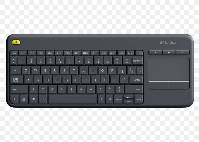 Computer Keyboard Logitech K400 Plus Wireless Keyboard Touchpad, PNG, 786x587px, Computer Keyboard, Computer, Computer Component, Electronic Device, Input Device Download Free