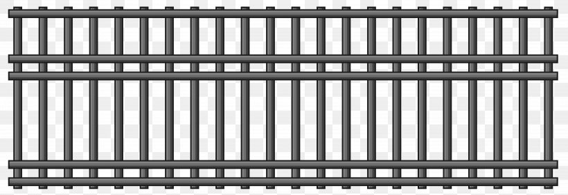 Fence Chain-link Fencing The Fetzer Institute, PNG, 5801x2000px, Fence, Black And White, Chain Link Fencing, Garden, Hardware Download Free