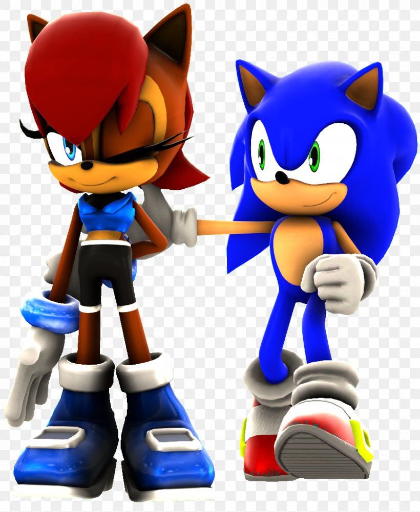 Sonic The Hedgehog Princess Sally Acorn Sonic & Sally Sonic Unleashed Archie Comics, PNG, 870x1063px, 3d Rendering, Sonic The Hedgehog, Action Figure, Archie Comics, Cartoon Download Free