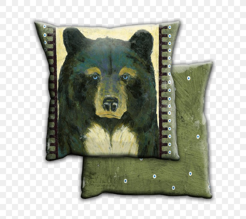 American Black Bear Brown Bear Throw Pillows, PNG, 730x730px, Bear, American Black Bear, Brown Bear, Cushion, Faded Download Free