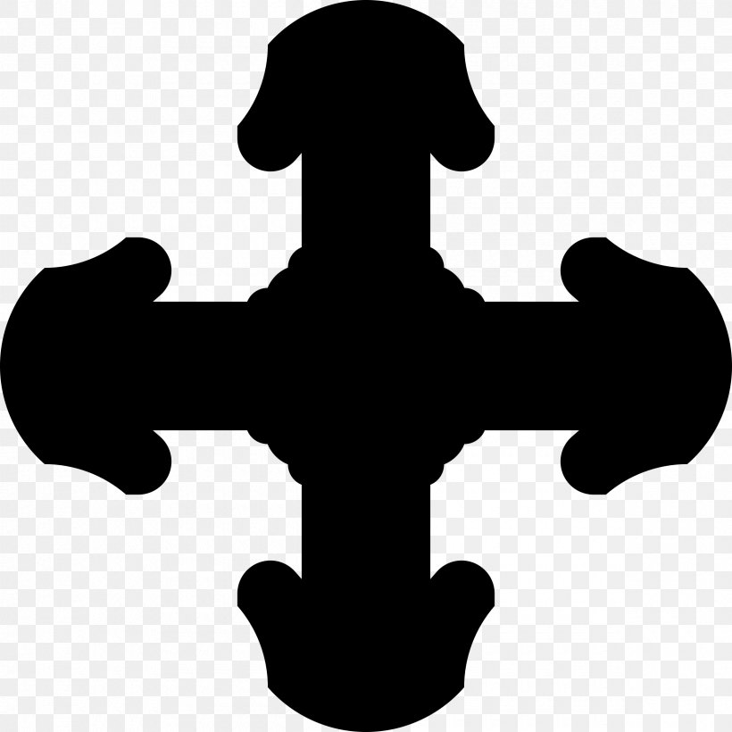 Crosses In Heraldry Clip Art, PNG, 2400x2400px, Heraldry, Black And White, Bon, Coin, Coins And Medals Download Free