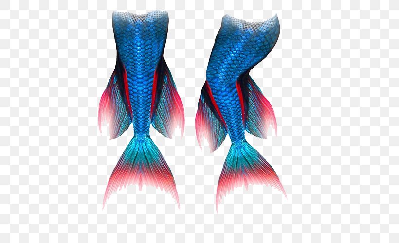 Mermaid Tail Blue, PNG, 500x500px, Mermaid, Blue, Color, Data Compression, Electric Blue Download Free
