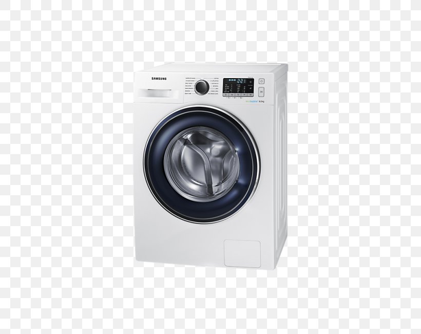 Washing Machines Samsung 8kg Smart Washing Machine Samsung WW500 8kg, PNG, 650x650px, Washing Machines, Clothes Dryer, Home Appliance, Hotpoint Smart Washing Machine, Laundry Download Free