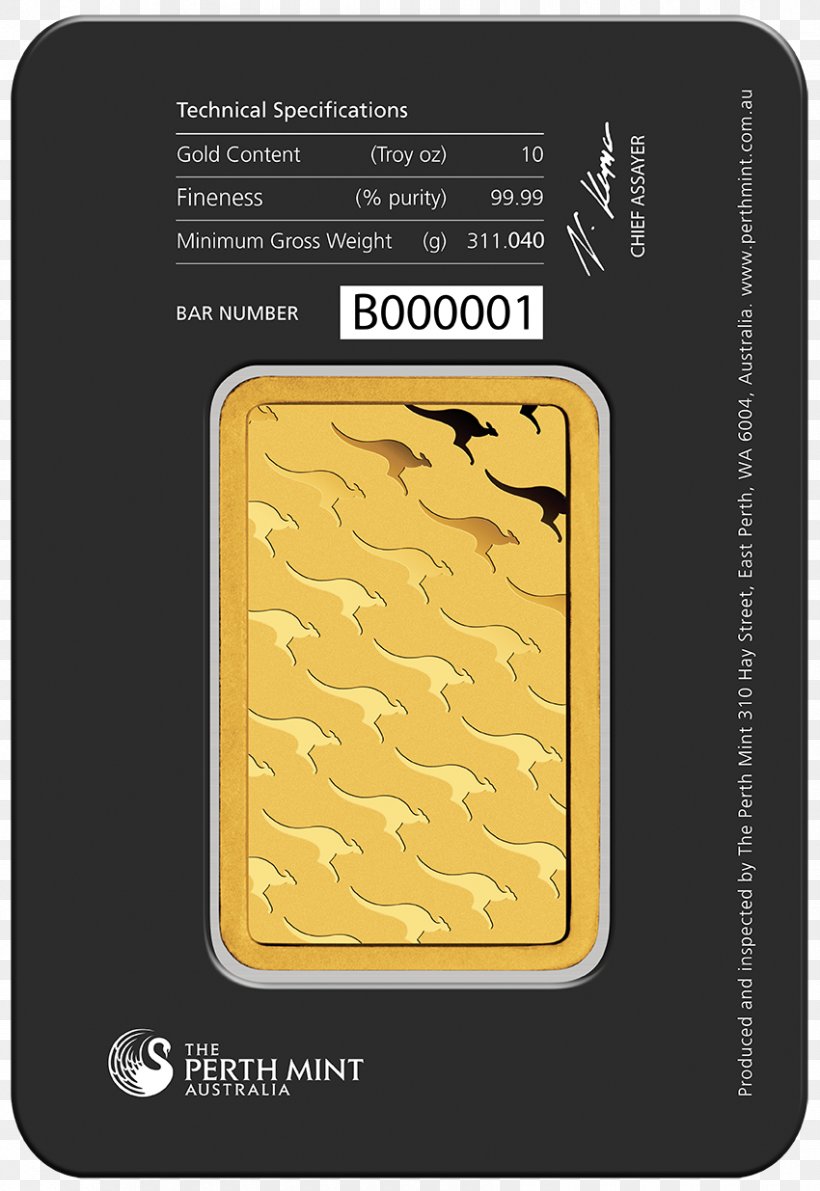 Perth Mint Gold Bar Bullion, PNG, 850x1235px, Perth Mint, Bullion, Chinese Gold Panda, Coin, Gold Download Free