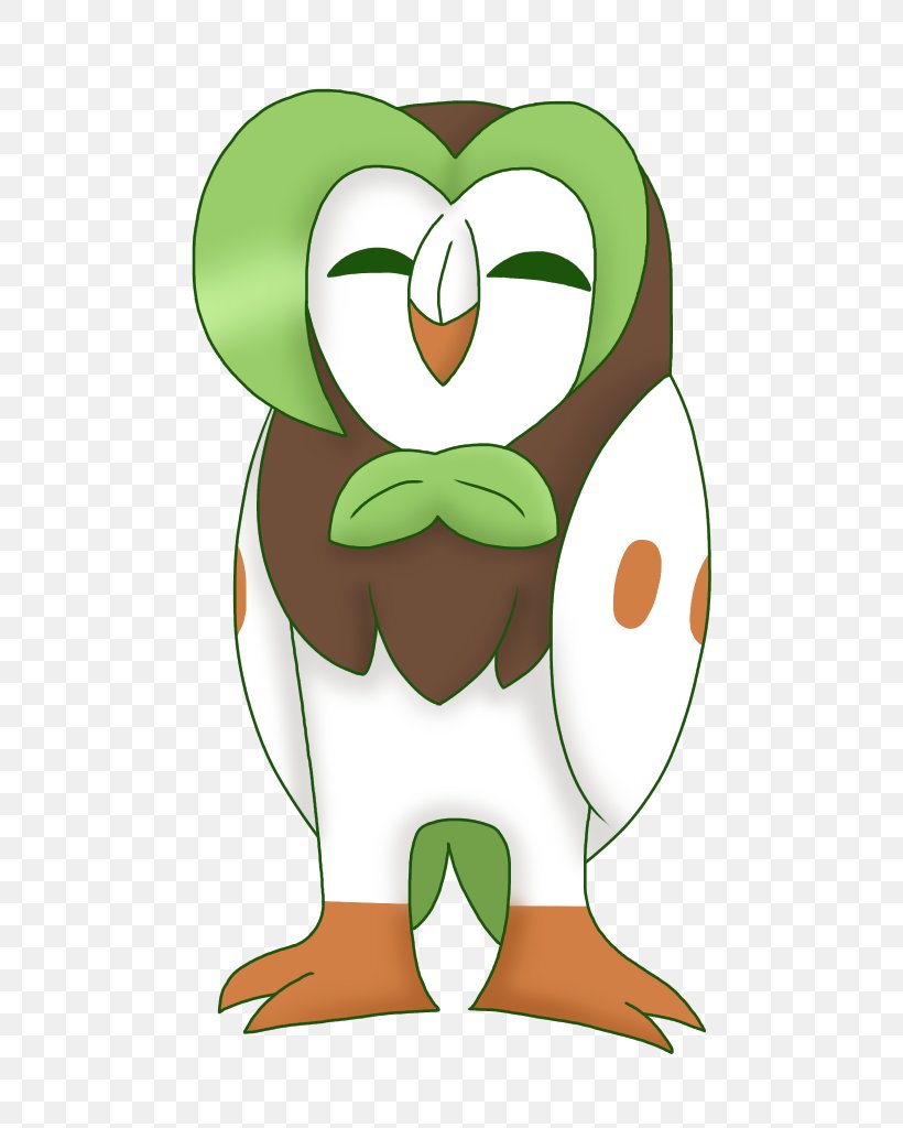 Pokémon Sun And Moon DeviantArt Rowlet, PNG, 768x1024px, Deviantart, Beak, Bird, Bird Of Prey, Cartoon Download Free