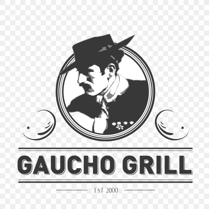 Chophouse Restaurant Gaucho Grill Argentine Cuisine, PNG, 1500x1500px, Chophouse Restaurant, Argentine Cuisine, Artwork, Black And White, Brand Download Free