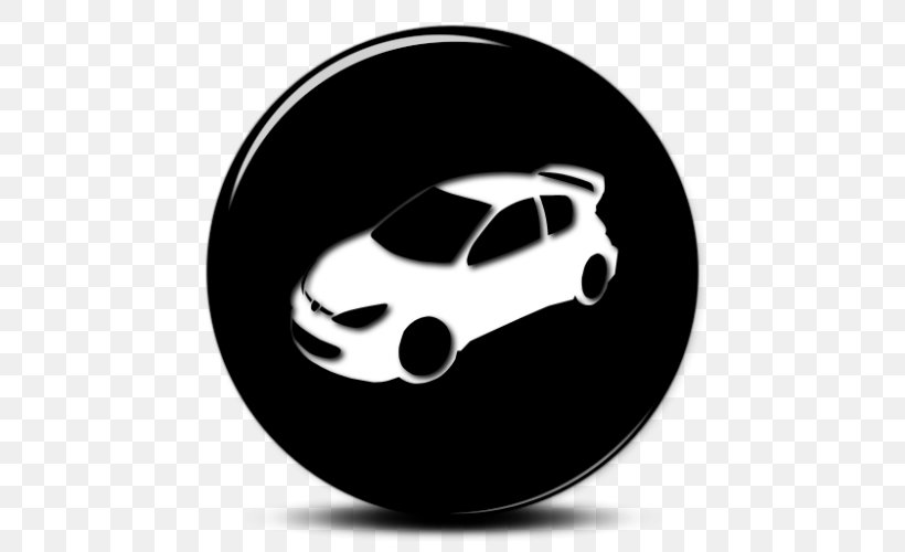 Compact Car Vehicle Driving, PNG, 500x500px, Car, Automobile Repair Shop, Automotive Design, Black And White, Brand Download Free