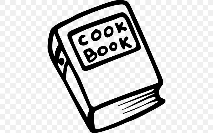 Cookbook Cooking Recipe Cuisine, PNG, 512x512px, Cookbook, Area, Black And White, Book, Chef Download Free