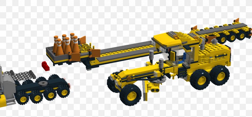 Heavy Machinery Lowboy Trailer Oversize Load Grader, PNG, 1348x631px, Heavy Machinery, Architectural Engineering, Construction Equipment, Cylinder, Grader Download Free