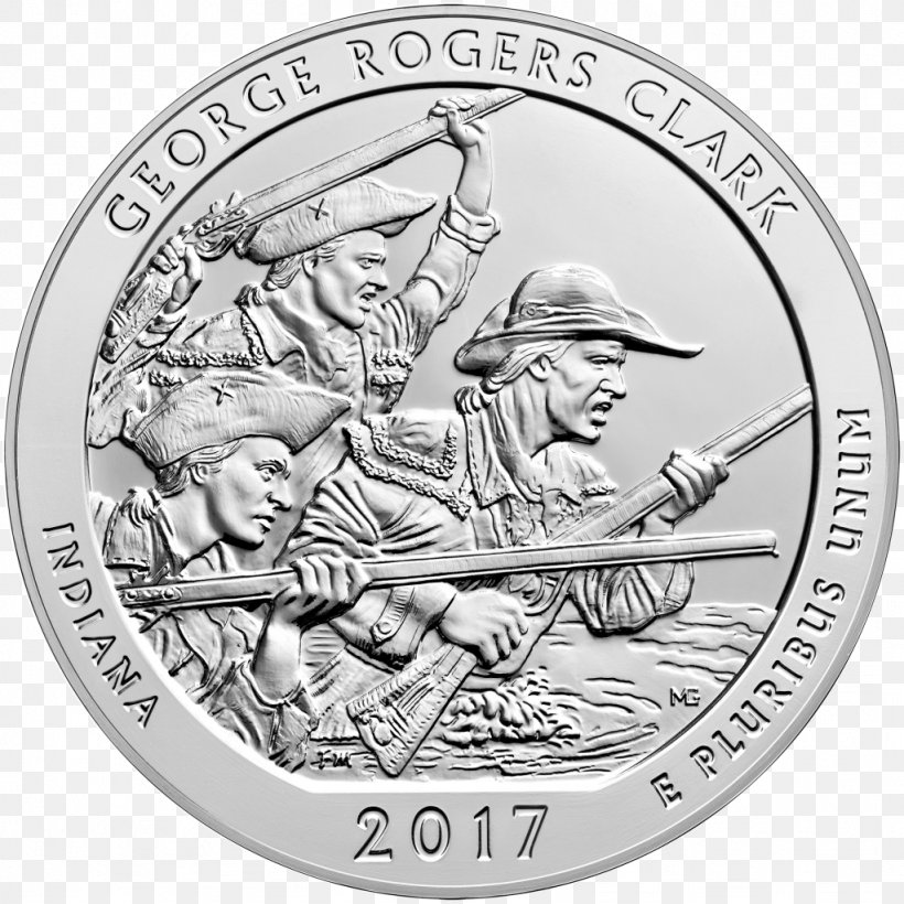 Pictured Rocks National Lakeshore Cumberland Island National Seashore Philadelphia Mint Quarter United States Mint, PNG, 1024x1024px, Pictured Rocks National Lakeshore, Black And White, Coin, Currency, Medal Download Free