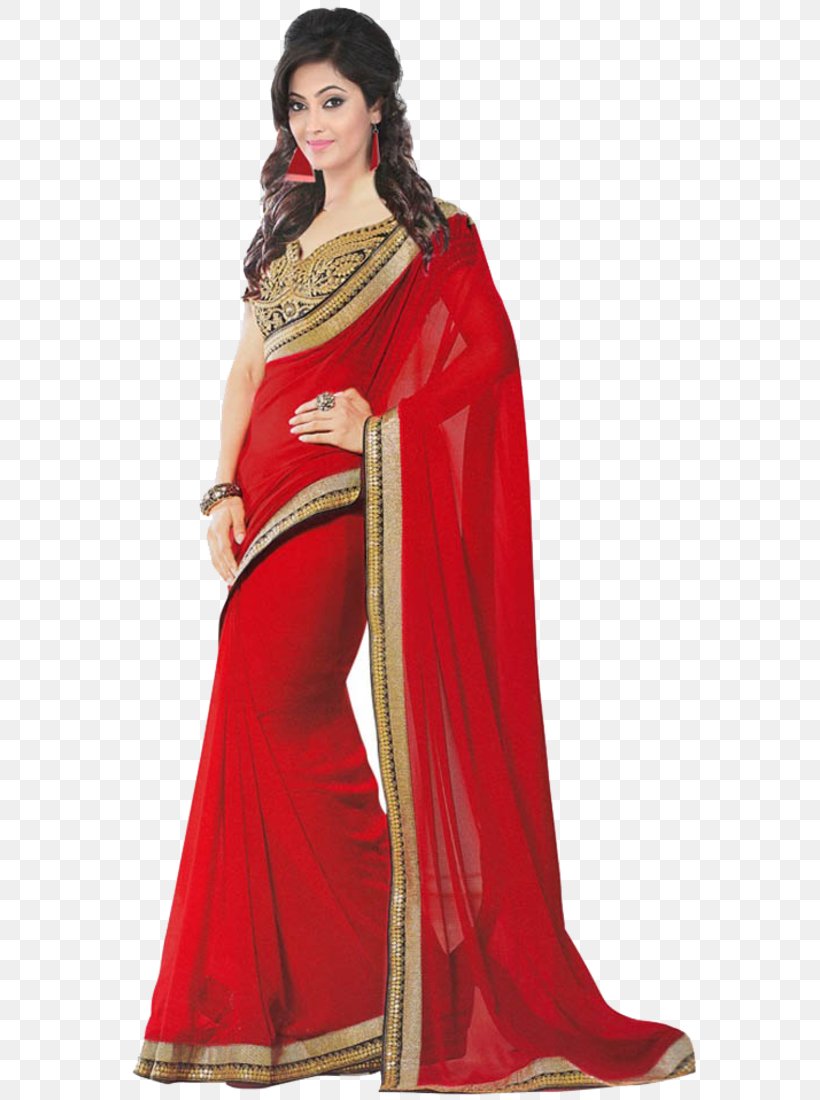 Zari Banarasi Sari Georgette Gota, PNG, 574x1100px, Zari, Banarasi Sari, Blouse, Chiffon, Clothing Download Free