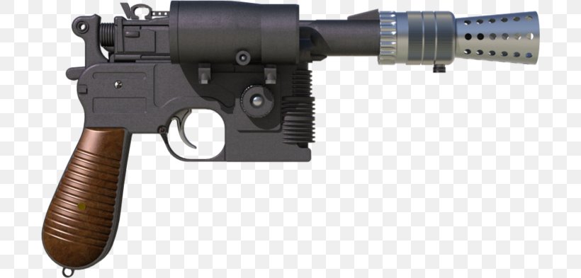Mauser C96 Semi-automatic Pistol Firearm, PNG, 704x393px, Watercolor, Cartoon, Flower, Frame, Heart Download Free