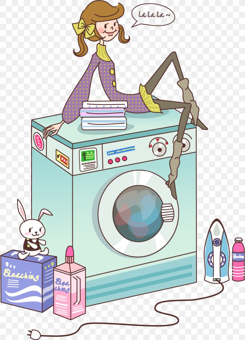 Washing Machines Royalty-free Clip Art, PNG, 1134x1575px, Washing Machines, Area, Art, Clothes Line, Combo Washer Dryer Download Free