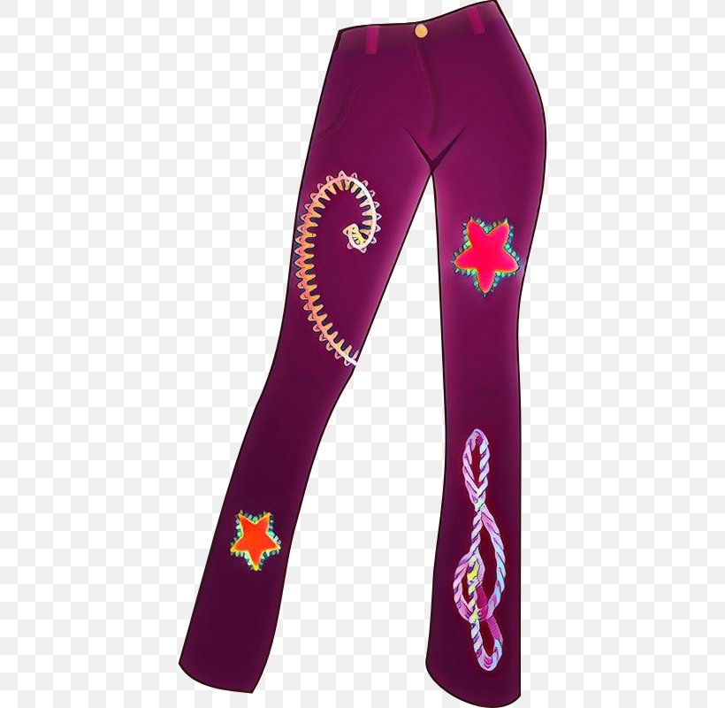 Clothing Purple Leggings Violet Trousers, PNG, 800x800px, Cartoon, Active Pants, Clothing, Leggings, Magenta Download Free