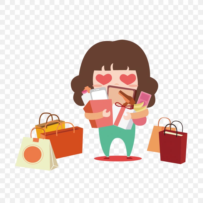 Vector Graphics Image Shopping Cartoon, PNG, 1654x1654px, Shopping, Advertising, Bag, Cartoon, Gift Download Free