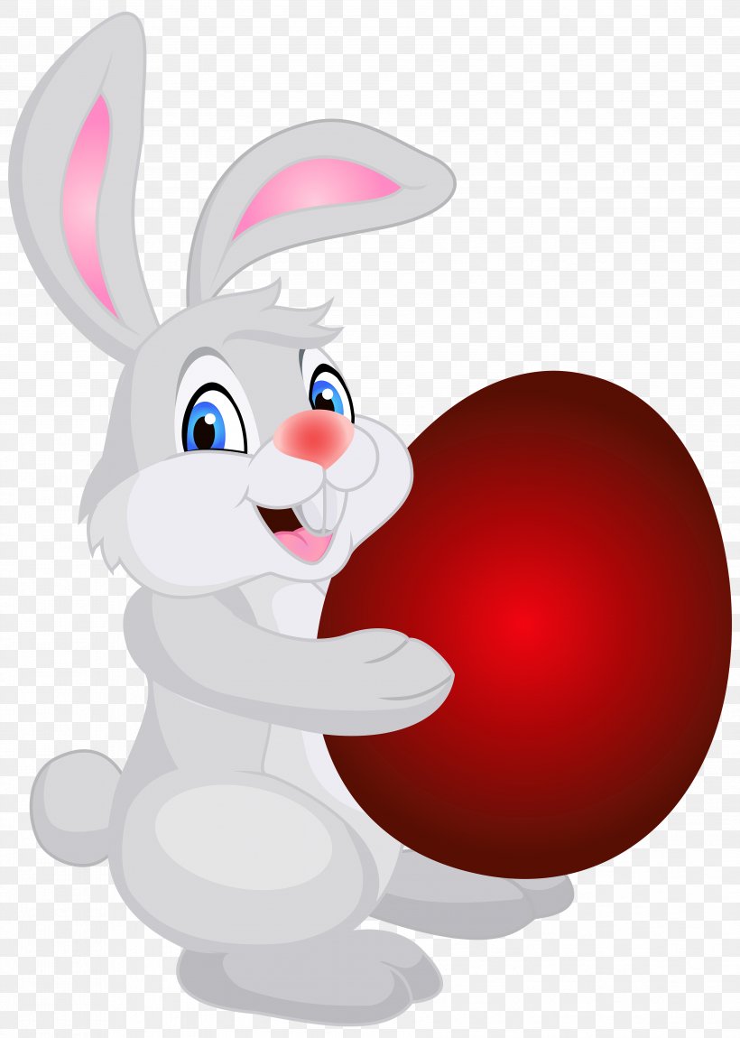 Easter Bunny Red Easter Egg Clip Art, PNG, 3564x5000px, Easter Bunny, Basket, Chinese Red Eggs, Domestic Rabbit, Easter Download Free