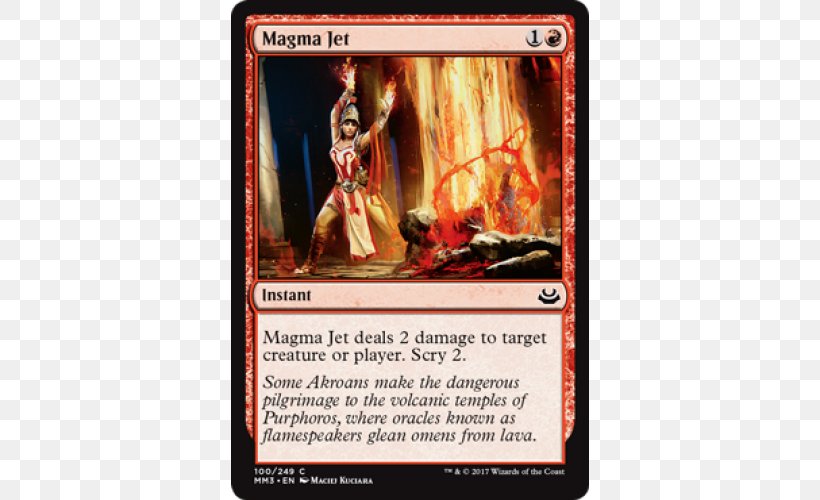 Magic: The Gathering Magma Jet Wizards Of The Coast Theros Playing Card, PNG, 500x500px, Magic The Gathering, Card Game, Collectable Trading Cards, Collectible Card Game, Darksteel Download Free