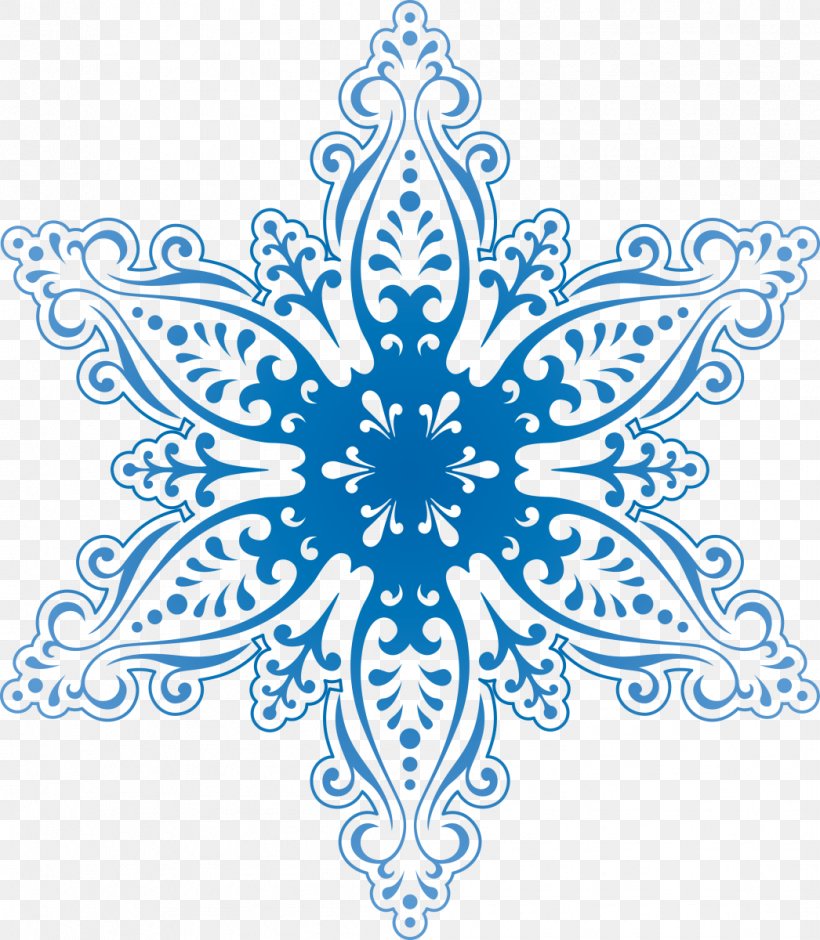 Snowflake Clip Art, PNG, 1046x1200px, Snowflake, Black And White, Blue, Crystal, Flower Download Free