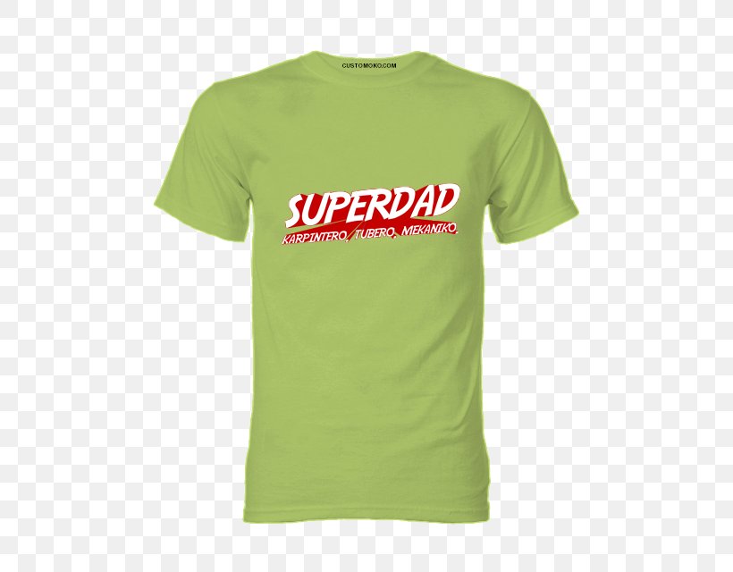 T-shirt Logo Green Sleeve Font, PNG, 640x640px, Tshirt, Active Shirt, Brand, Green, Logo Download Free