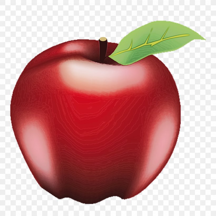 Apple Cartoon, PNG, 2000x2000px, Apple, Food, Fruit, Malus, Mcintosh Download Free