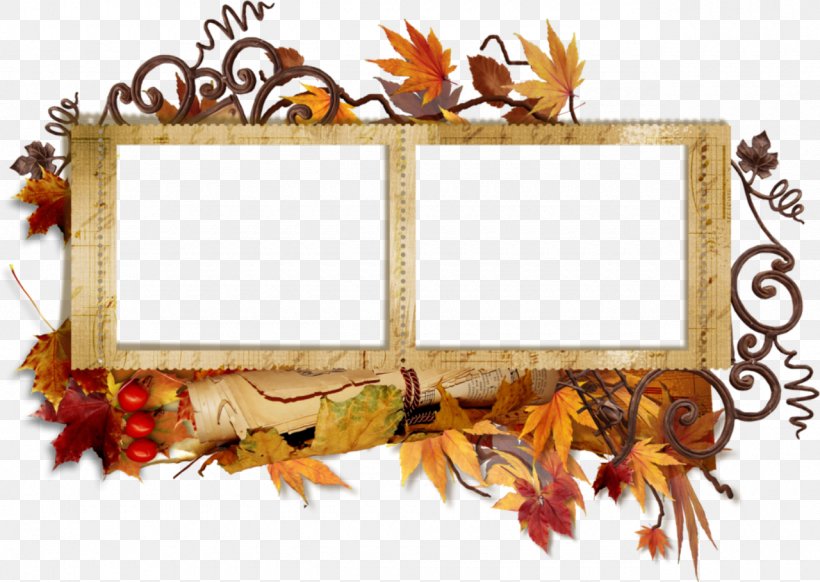 Borders And Frames Picture Frames Autumn Clip Art, PNG, 1280x910px, Borders And Frames, Autumn, Autumn Leaf Color, Leaf, Picture Frame Download Free