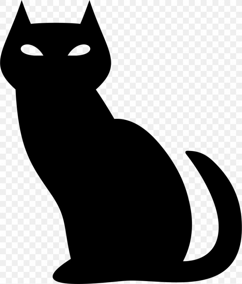 Cat Felidae, PNG, 836x980px, Cat, Artwork, Black, Black And White, Black Cat Download Free