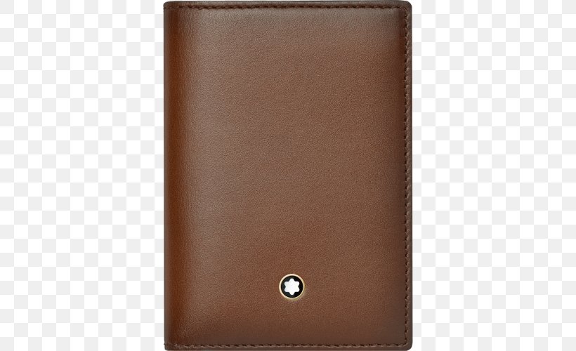 Wallet Meisterstück Leather Montblanc Pocket, PNG, 500x500px, Wallet, Bag, Briefcase, Brown, Business Download Free