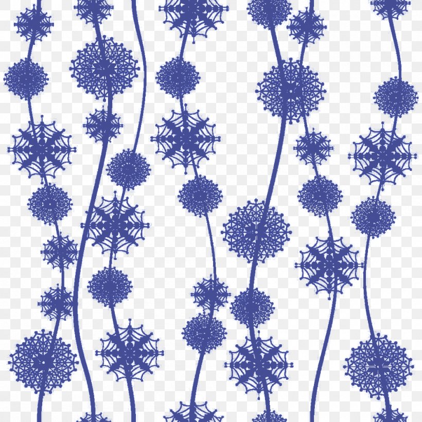 Malatang Blue Purple Snowflake, PNG, 1000x1000px, Malatang, Blue, Branch, Color, Cut Flowers Download Free