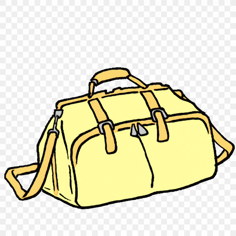 Messenger Bag Yellow Line Area Handbag, PNG, 1200x1200px, Travel, Area, Bag, Handbag, Line Download Free