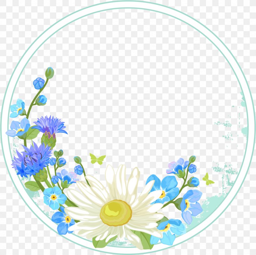 Vector Graphics Clip Art Design, PNG, 1335x1334px, Decorative Borders, Camomile, Dishware, Drawing, Flower Download Free