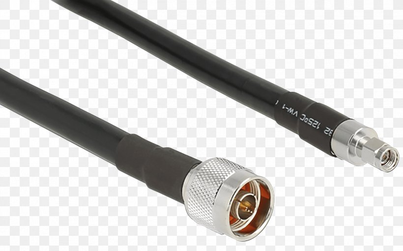 Coaxial Cable Electrical Connector SMA Connector RP-SMA Electrical Cable, PNG, 2484x1550px, Coaxial Cable, Aerials, Cable, Cable Length, Coaxial Download Free