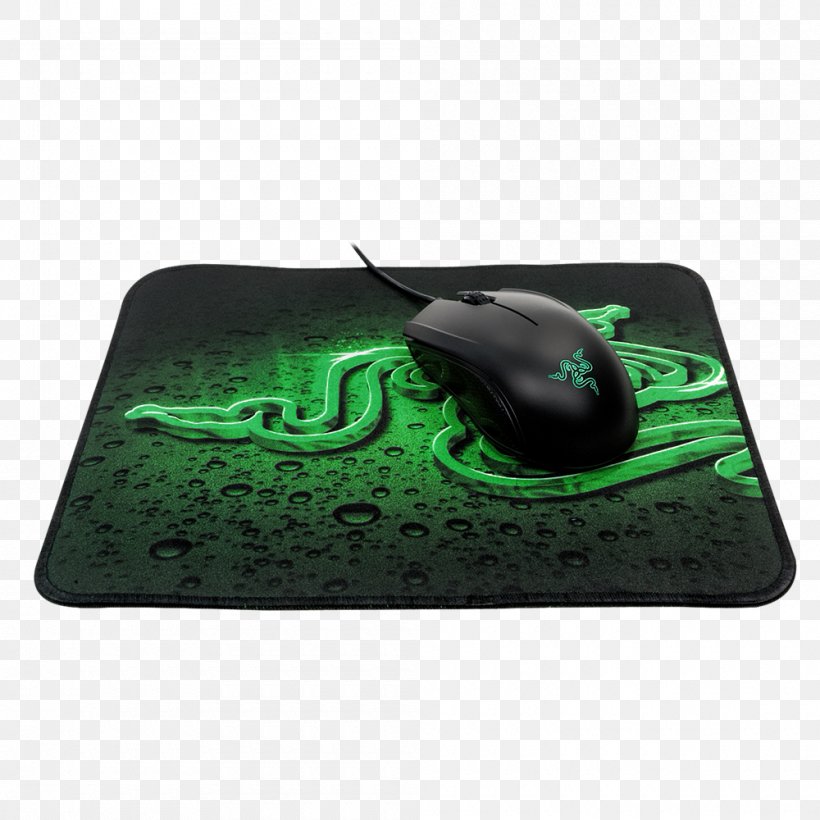 Computer Mouse Mouse Mats RAZER GOLIATHUS SPEED TERRA EDITION Razer Goliathus Gaming Mouse Mat RZ02 Razer Inc., PNG, 1000x1000px, Computer Mouse, Computer Accessory, Green, Mouse, Mouse Mats Download Free